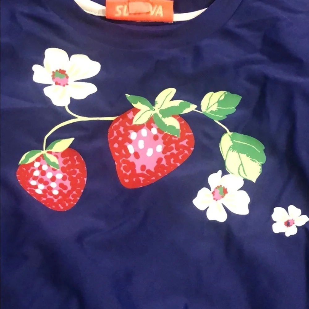 Sunuva strawberry rashguard 3-4T 🍓 💦 ☀️